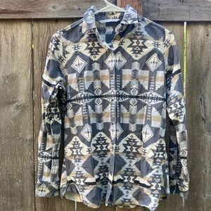 Woolrich Aztec Print Flannel